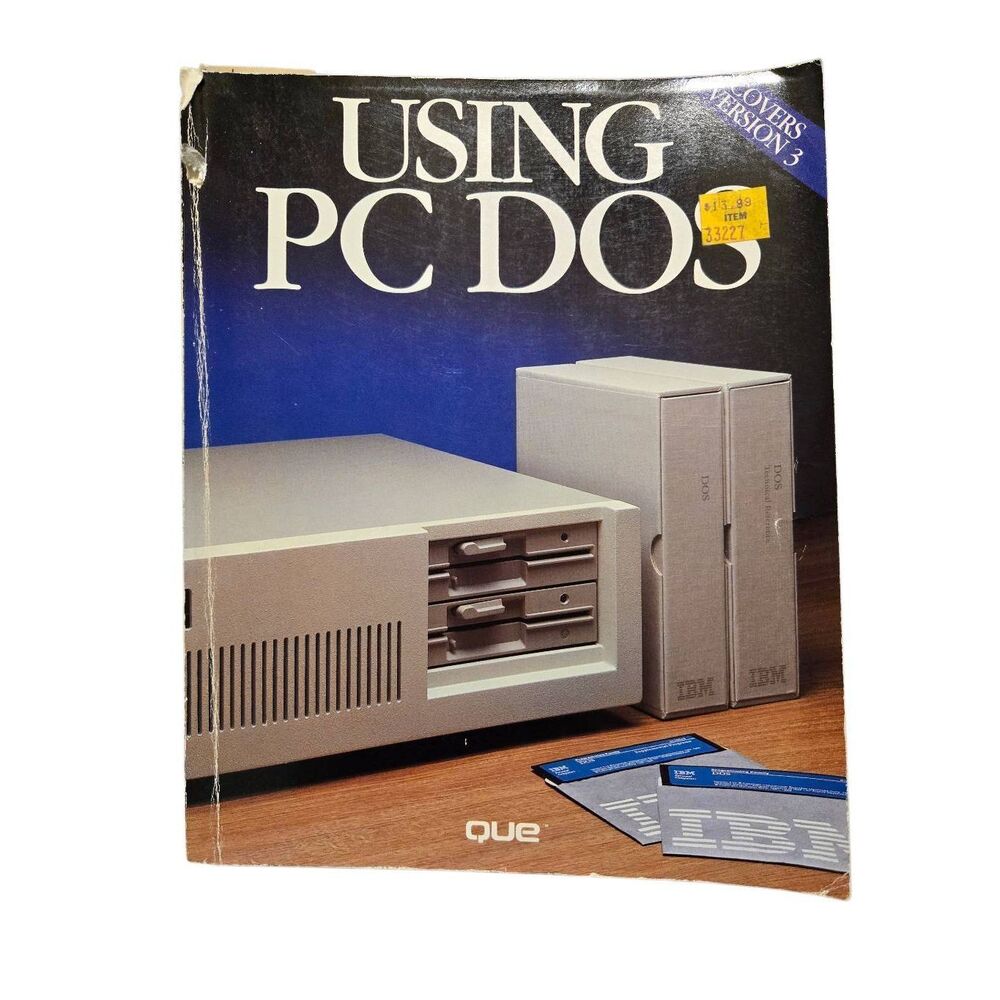 Using PC DOS by Chris DeVoney - que - isbn 0880221704